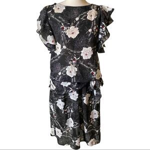 SanYeVon Vintage Floral Dress Sz S